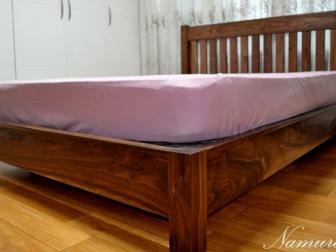 대전 둔산동 월넛 침대